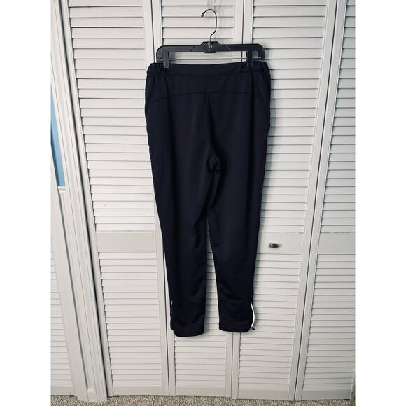 Sugoi black athletic running pants zipper pocket zipper bottom legs size medium - Picture 3 of 6
